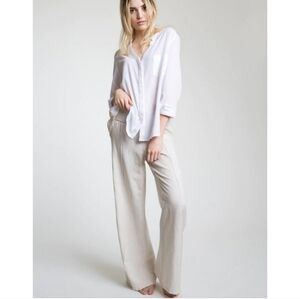 4ourdreamers fold over linen pants size xs